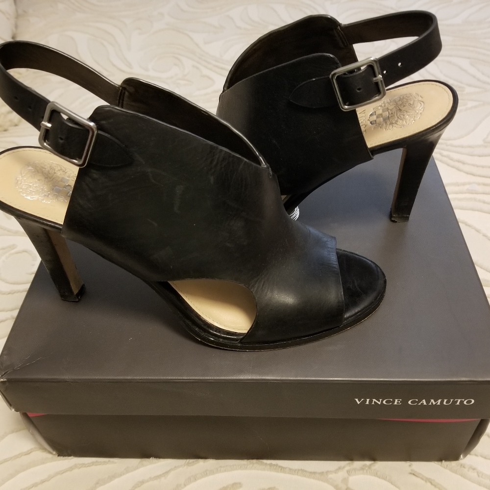 Vince Camuto black heels